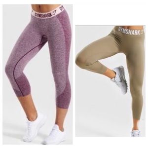 Gymshark set of 2- 1 Flex Crop | 1 Fit Leggings